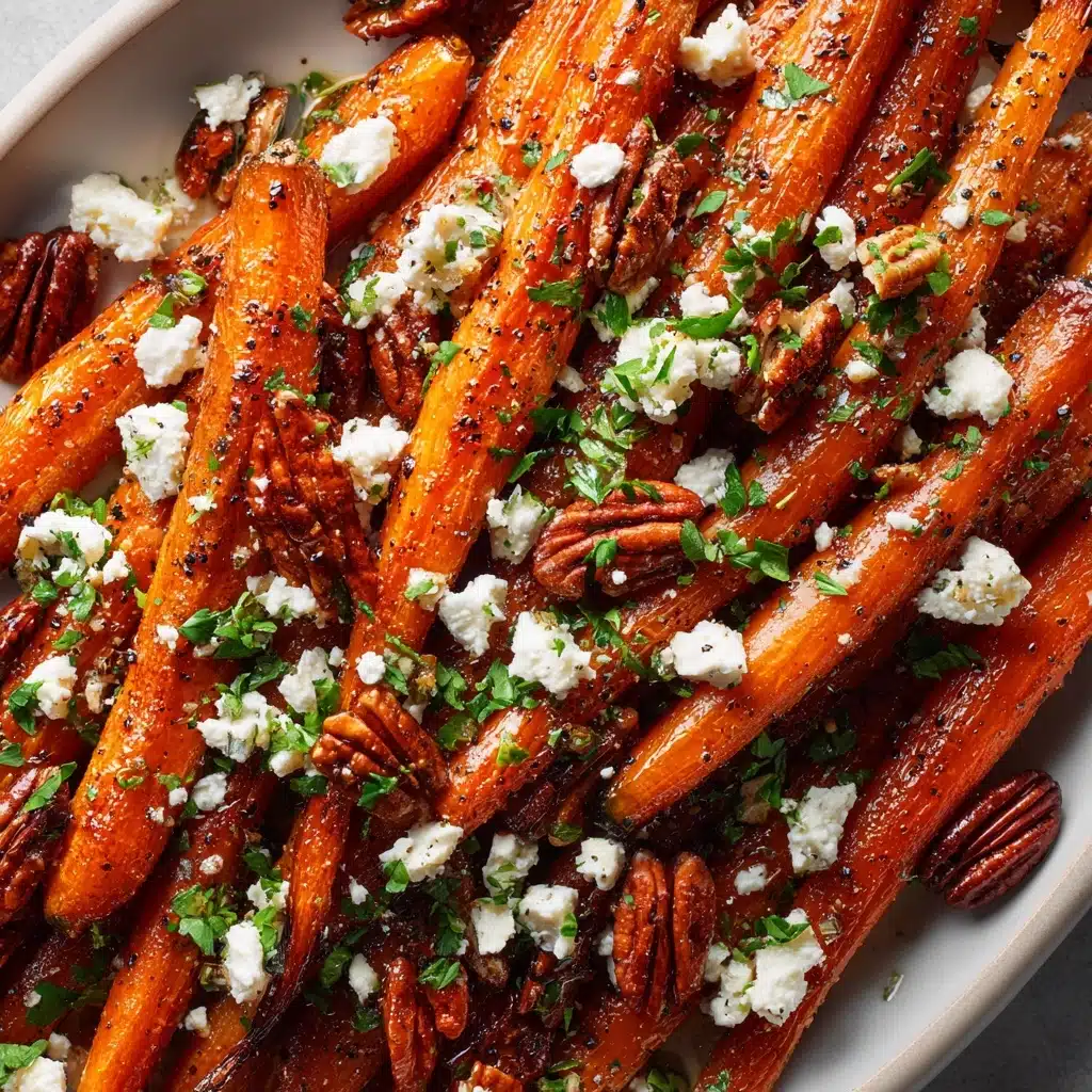 Roasted Carrots with Candied Pecans and Goat Cheese Recipe - Recipe Image