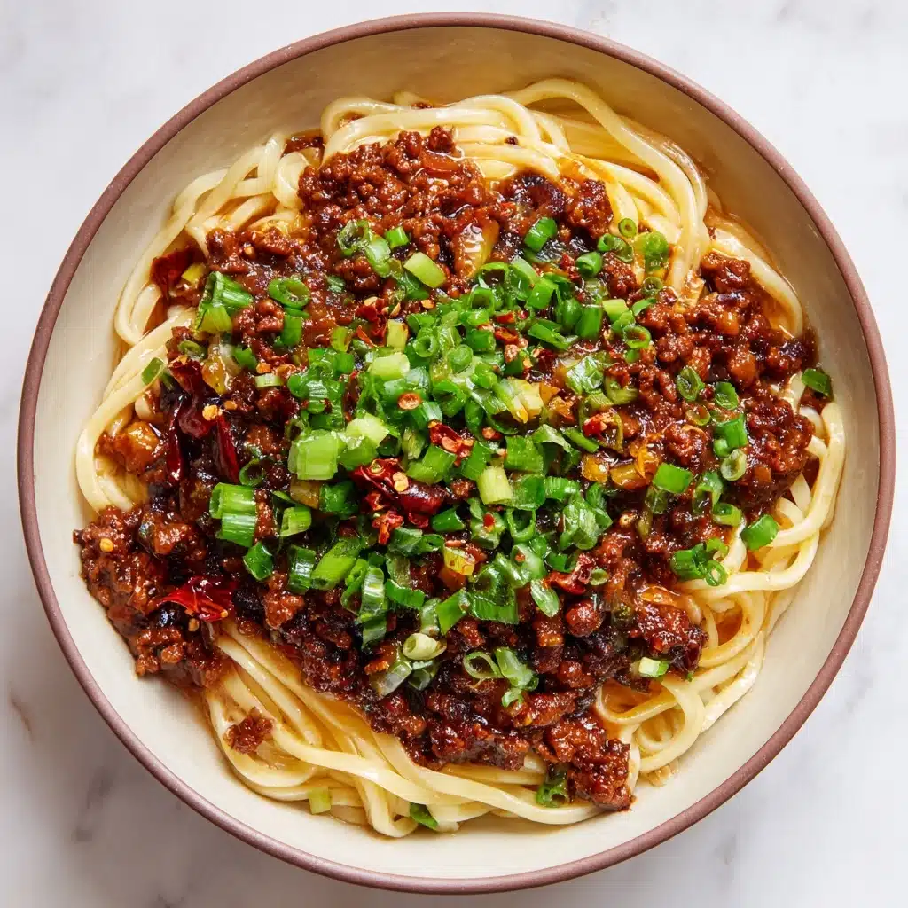 Mongolian Ground Beef and Noodles Recipe - Recipe Image