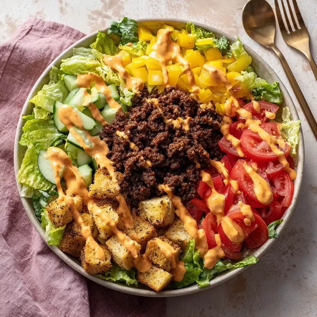 Big Mac Salad Recipe - Recipe Image