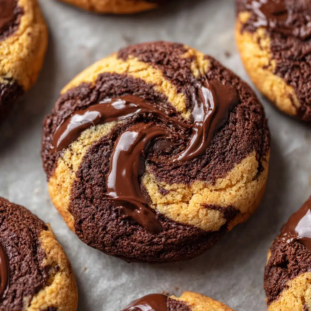 Swirled Brownie Cookies with a Peanut Butter Twist You’ll Love Recipe - Recipe Image