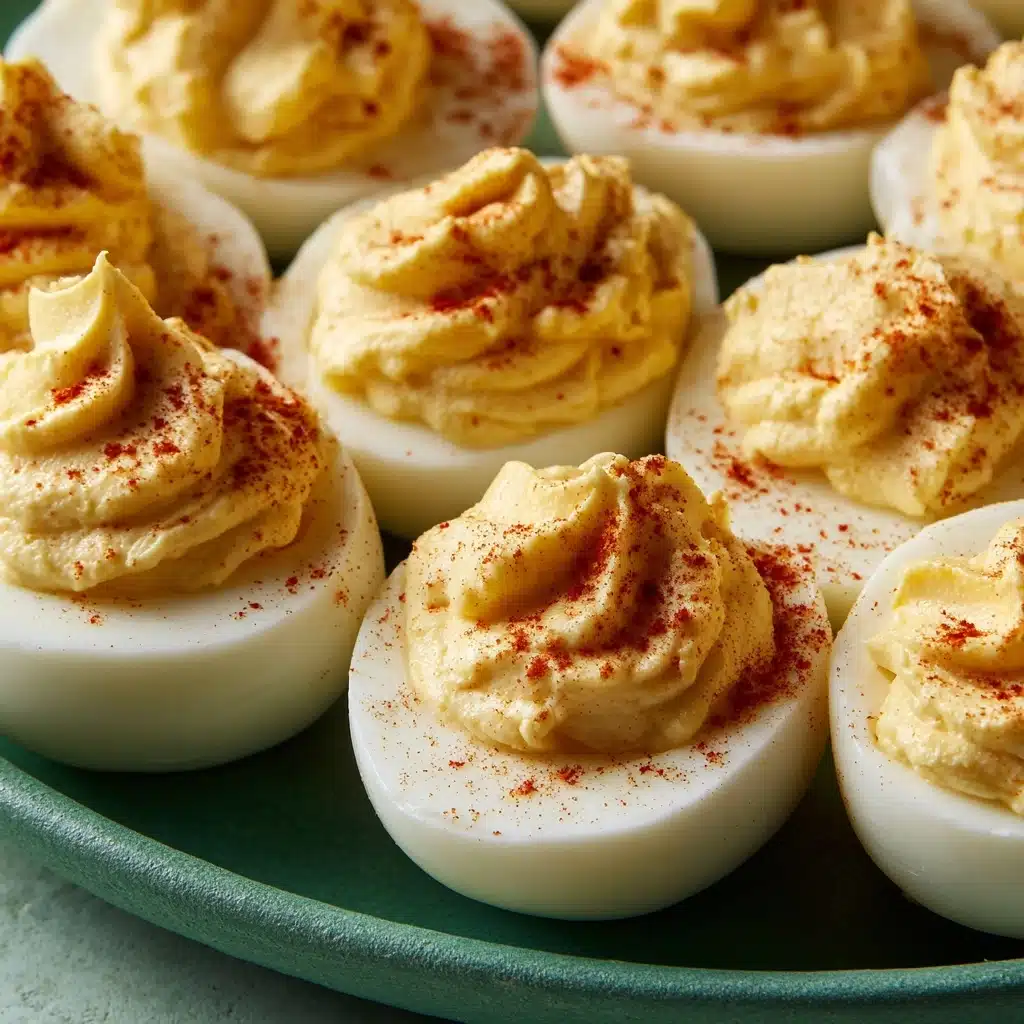 Pickle-Brined Deviled Eggs Recipe - Recipe Image