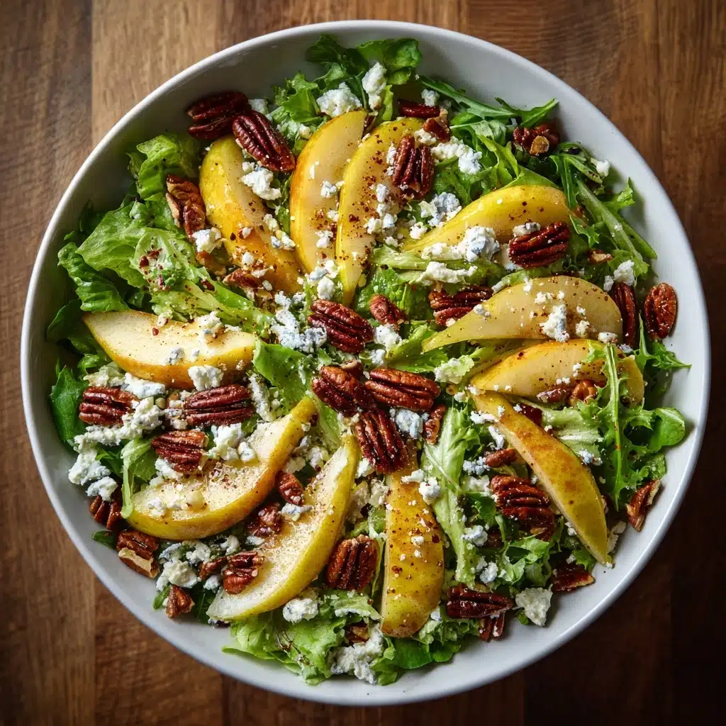 Refreshing Winter Salad with Pears and Pecans Recipe - Recipe Image
