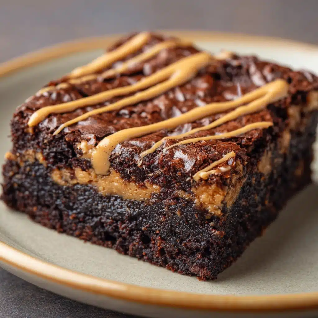Peanut Butter Protein Brownie Recipe - Recipe Image