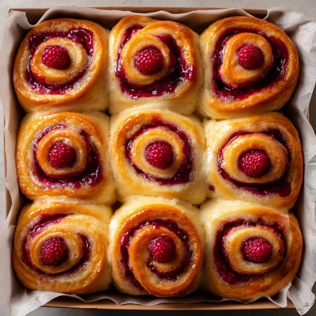 Raspberry Swirl Sweet Rolls Recipe - Recipe Image