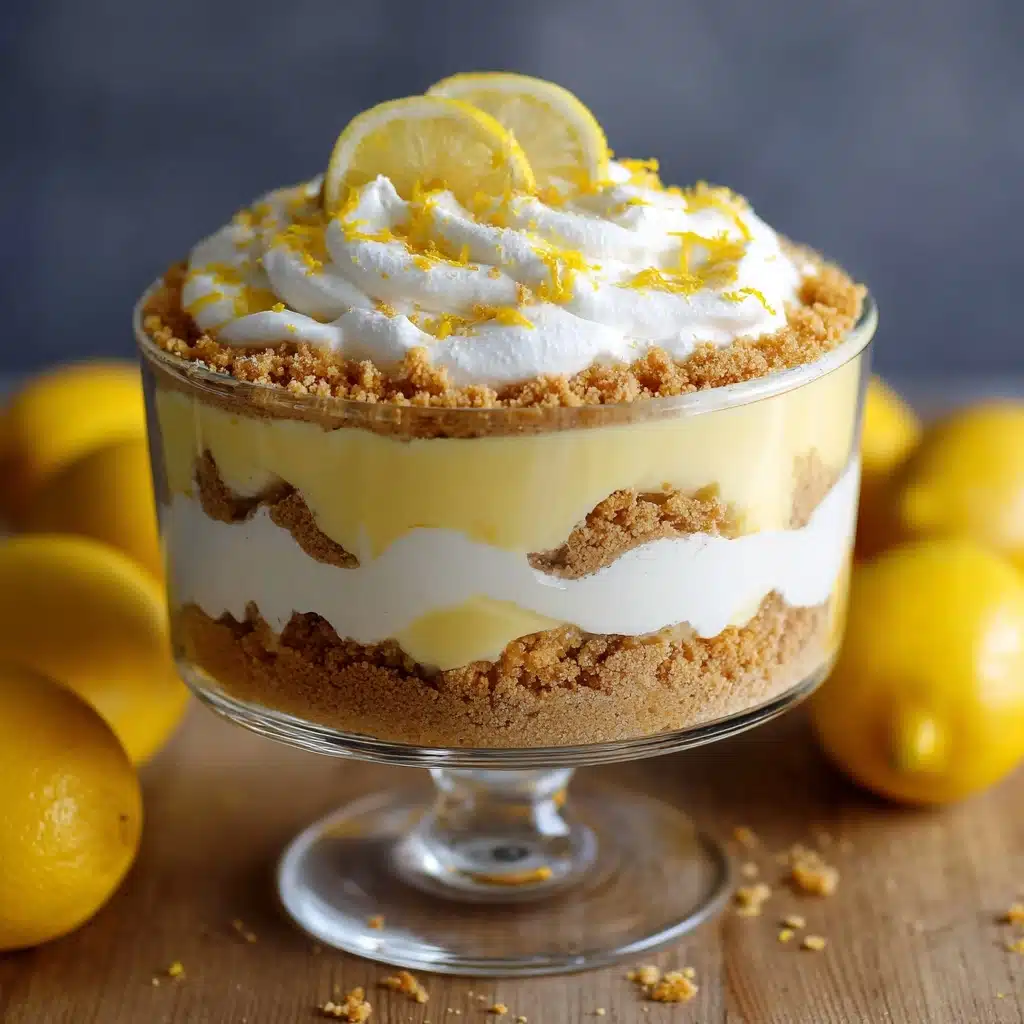 Outrageous Lemon Lovers Trifle Recipe - Recipe Image