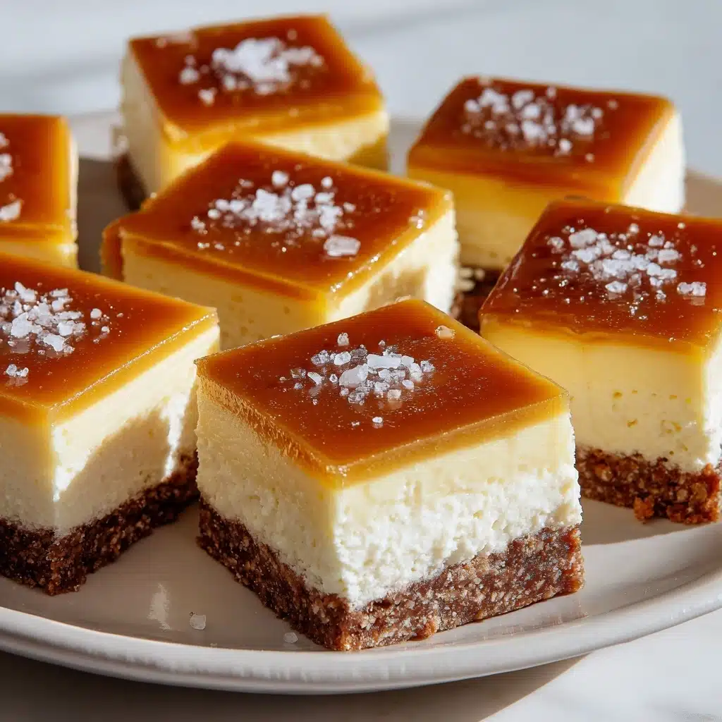 Caramel Cheesecake Bars Recipe - Recipe Image