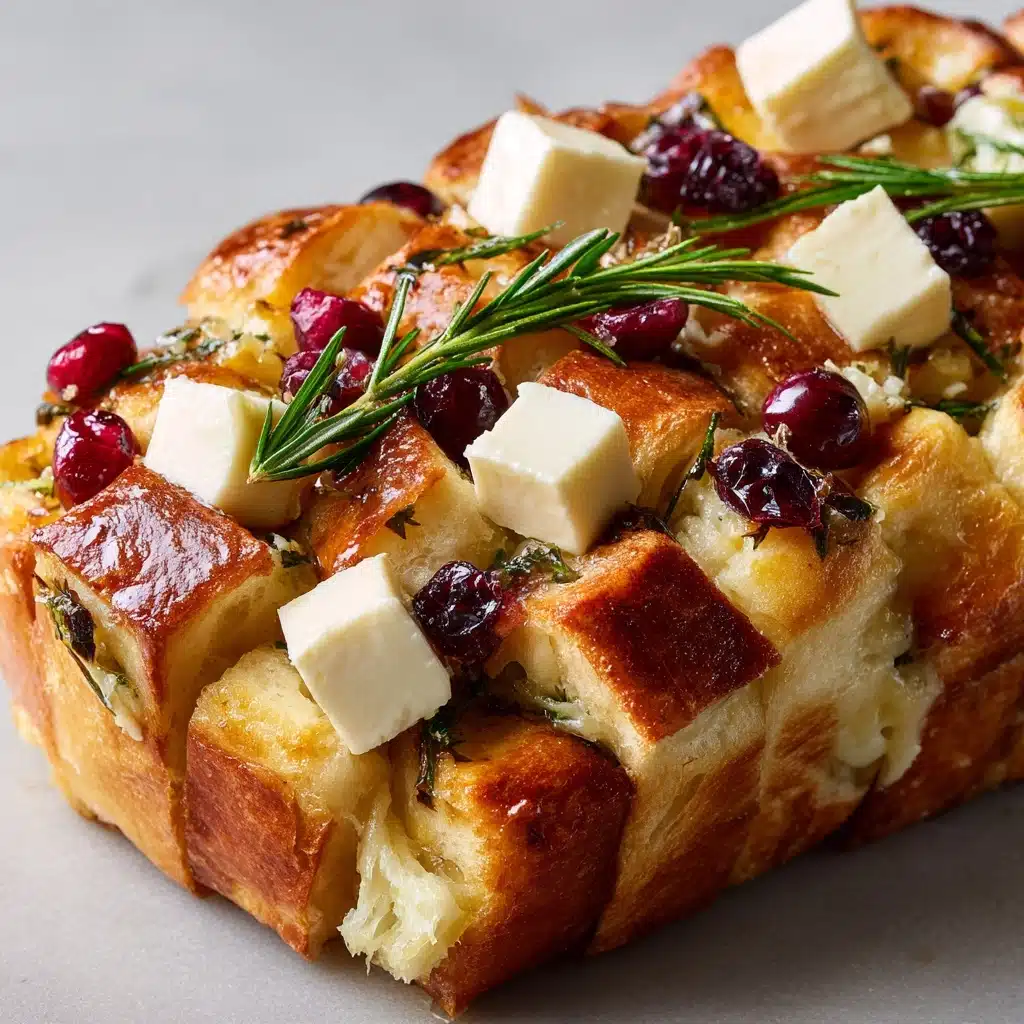 Cranberry Brie Sourdough Pull-Apart Bread Recipe - Recipe Image
