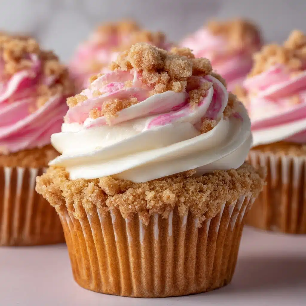 Strawberry Crunch Cupcakes Recipe - Recipe Image