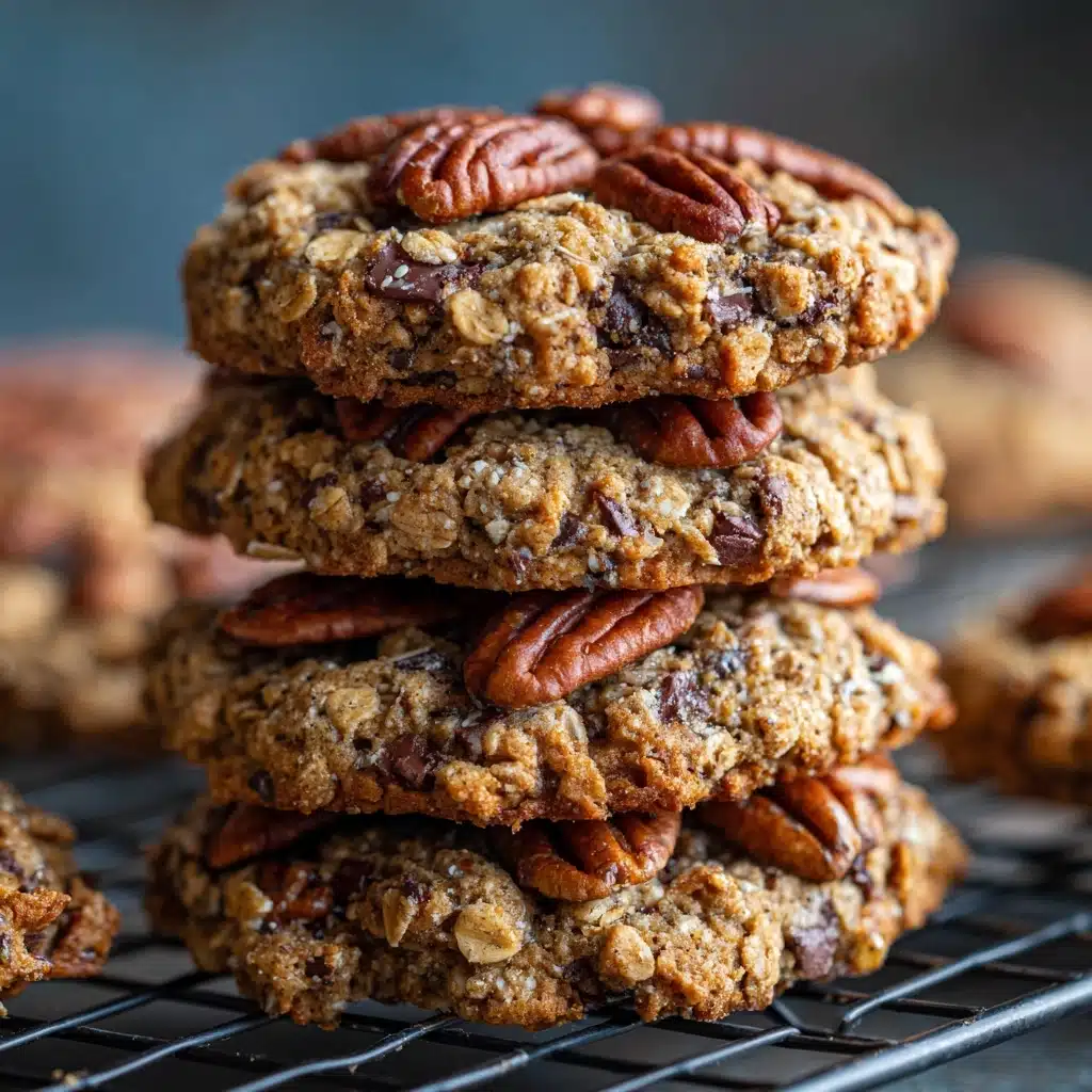 Chocolate Pecan Coconut Cookies Recipe - Recipe Image
