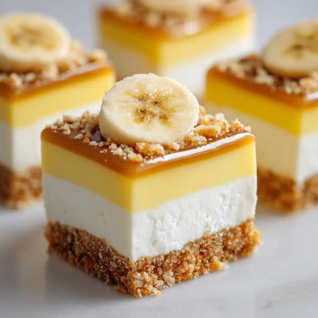 Banana Cream Cheese Bars Recipe - Recipe Image
