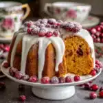 Cranberry Christmas Cake Recipe