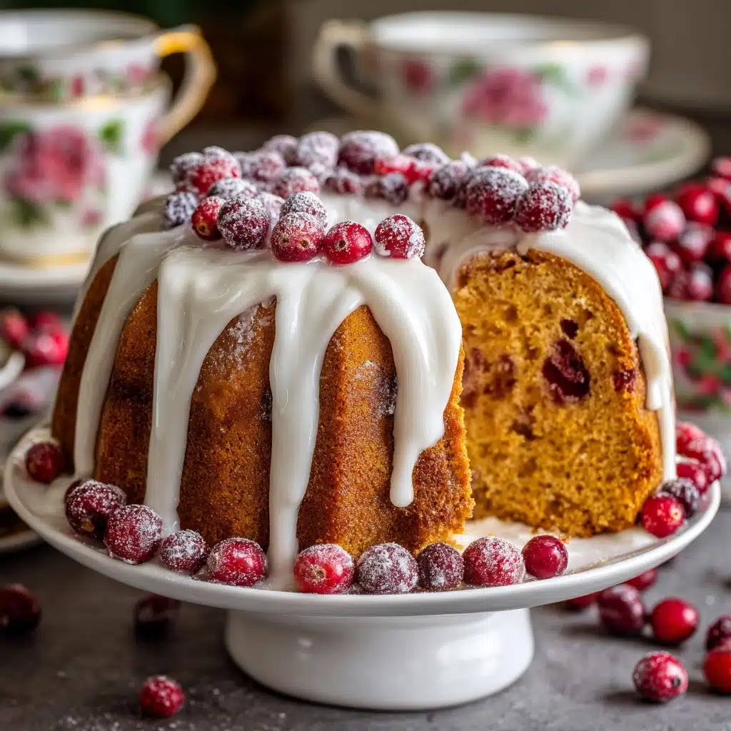 Cranberry Christmas Cake Recipe