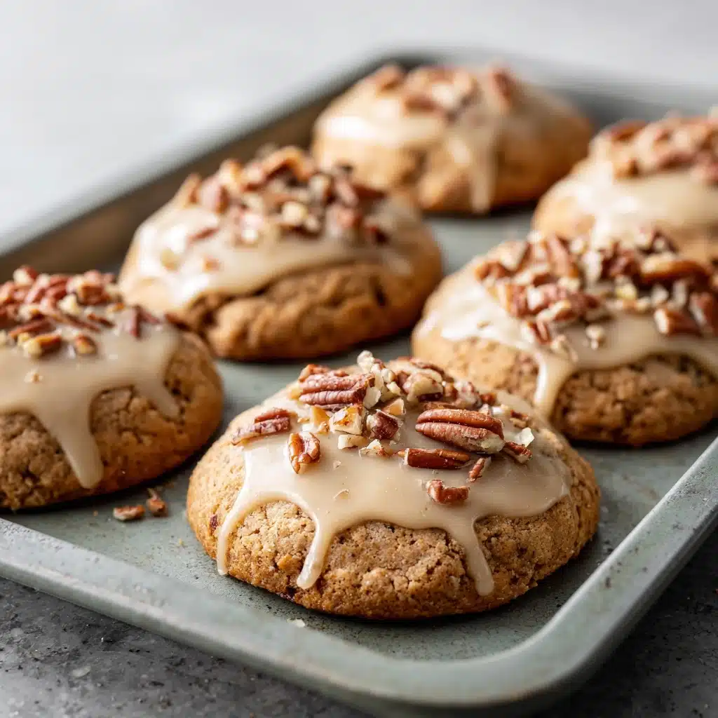 Zucchini Bread Cookies with Brown Butter Glaze Recipe - Recipe Image