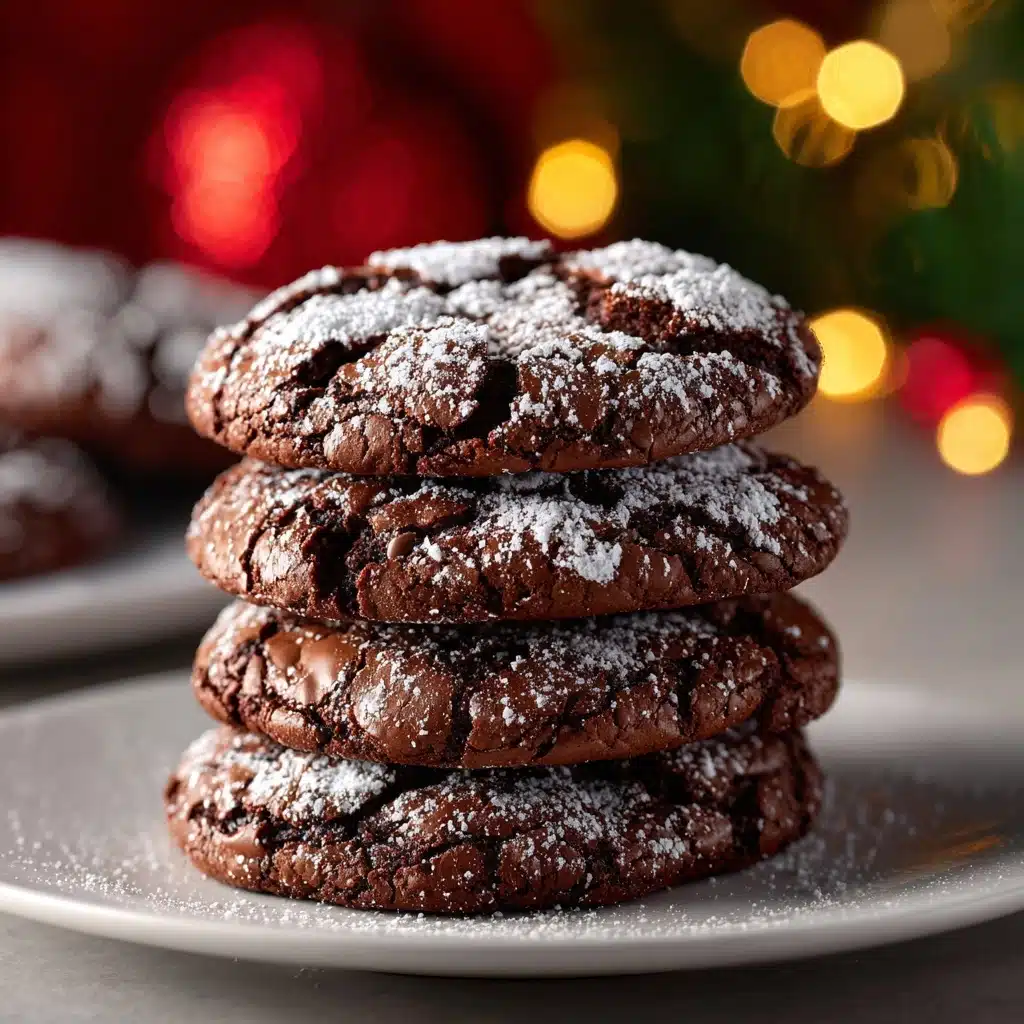 Soft Chocolate Sugar Cookies Recipe - Recipe Image
