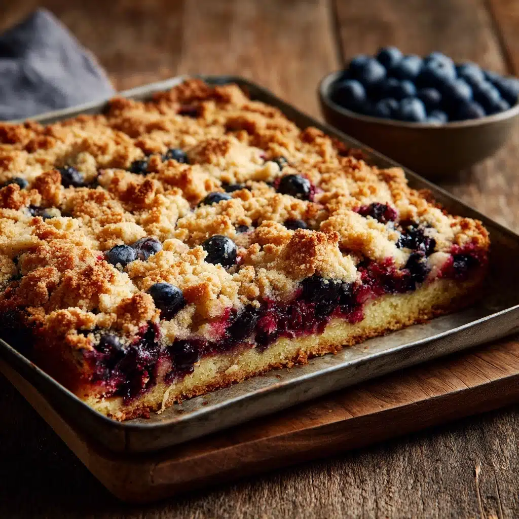 Blueberry Buttermilk Breakfast Cake Recipe - Recipe Image