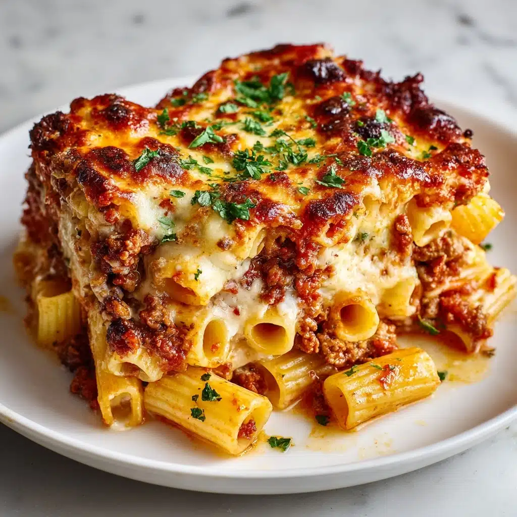 Beef Pasta in Tomato Sauce Recipe - Recipe Image
