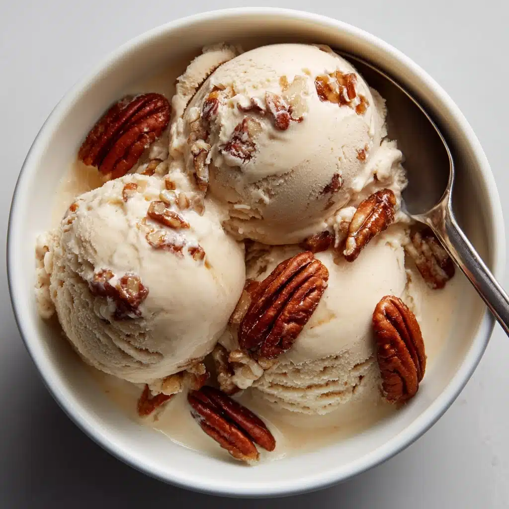 Homemade Butter Pecan Ice Cream Recipe - Recipe Image