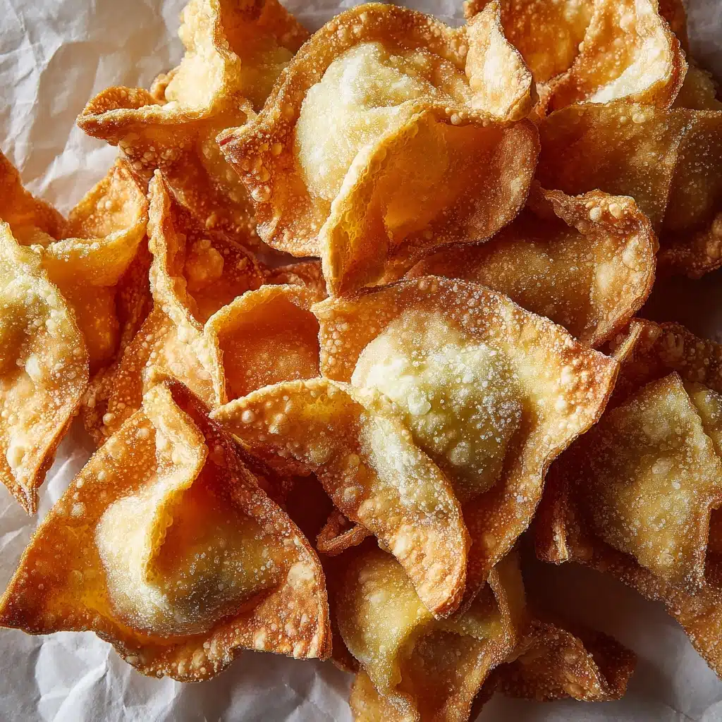 Crispy Homemade Wontons Recipe - Recipe Image