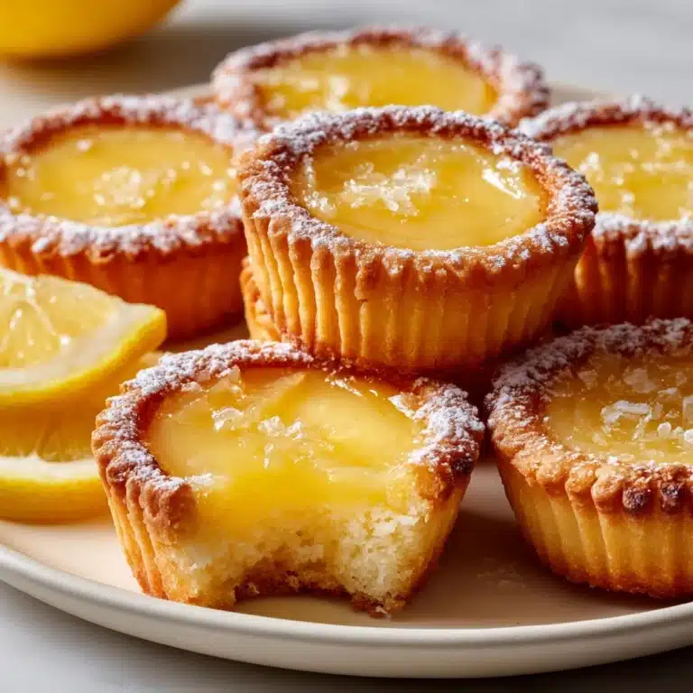 Mouthwatering Lemon Bar Cookie Cups Recipe