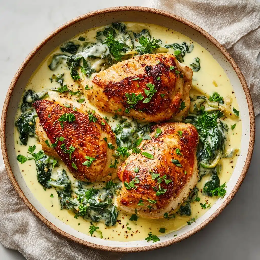 Creamy Chicken and Spinach Casserole Recipe