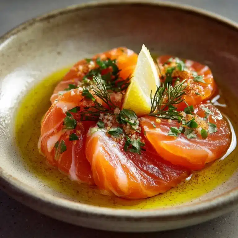 Sicilian Sashimi Recipe