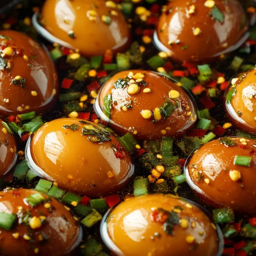 Korean Marinated Eggs – Mayak Gyeran Recipe - Recipe Image