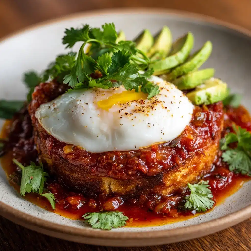 Shakshuka with Feta & Avocado Salad Recipe - Recipe Image