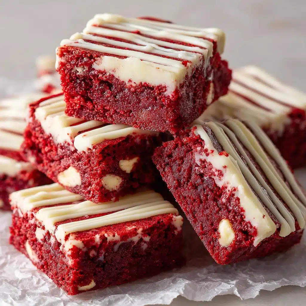 Red Velvet Brownies Recipe - Recipe Image