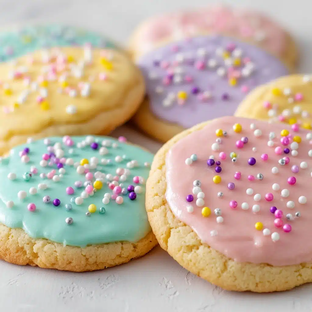 Easter Egg Sugar Cookies Recipe - Recipe Image
