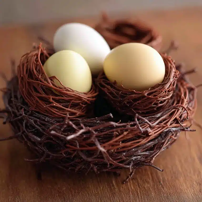 Delicious Easter Bird Nests Cookies Recipe