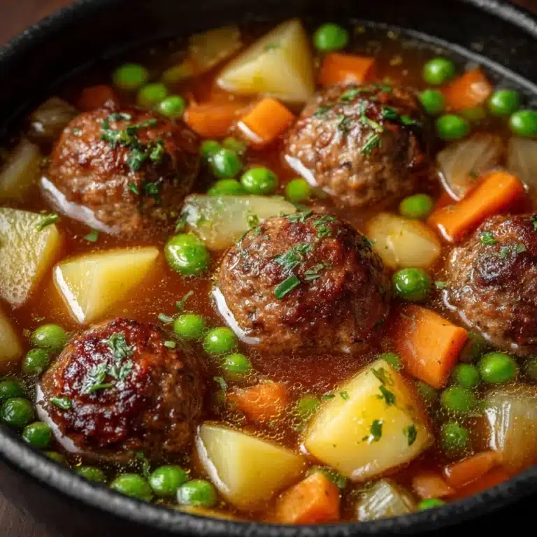 Hearty Meatball Stew Recipe for Cozy Nights Recipe