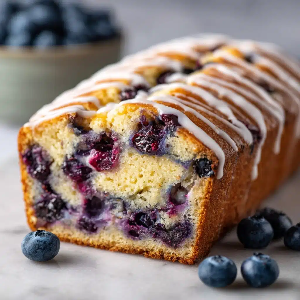 Blueberry Cream Cheese Bread Recipe - Recipe Image