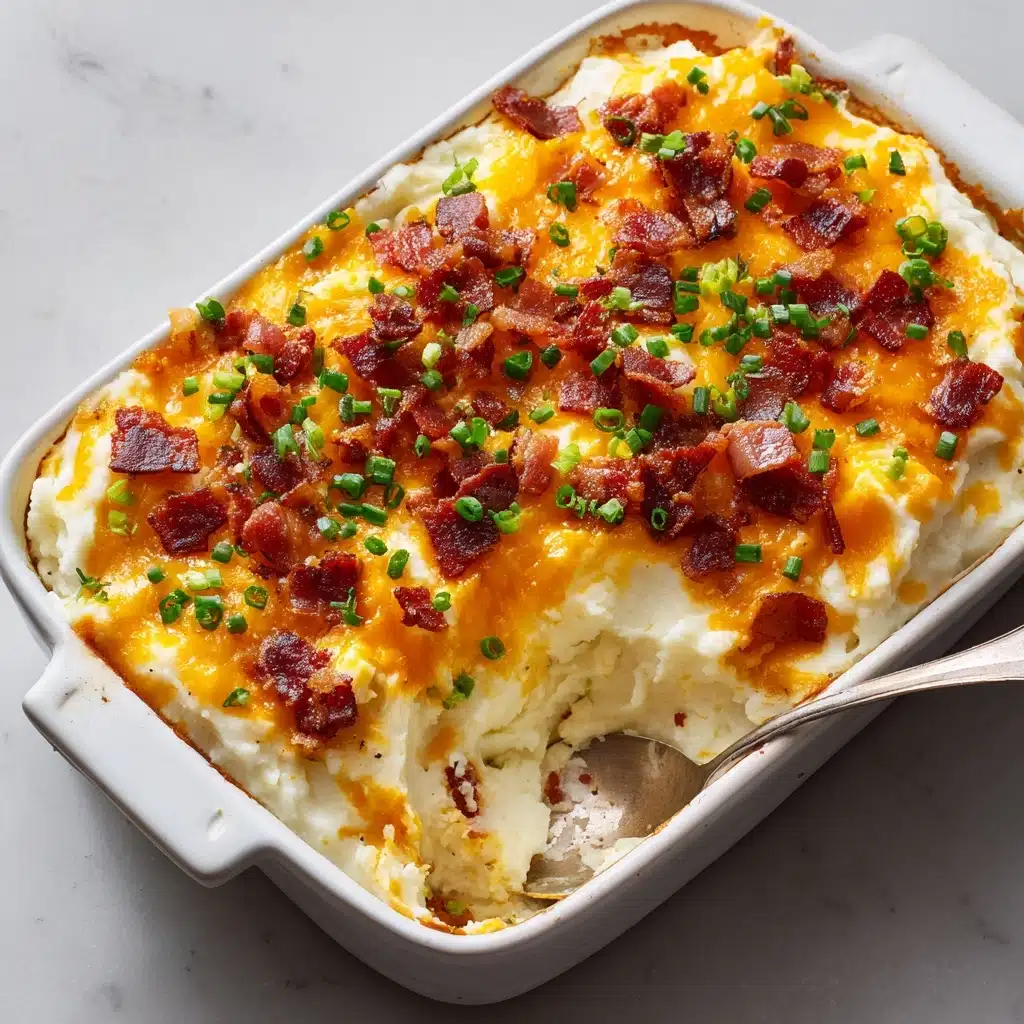 Loaded Mashed Potatoes Casserole Recipe - Recipe Image