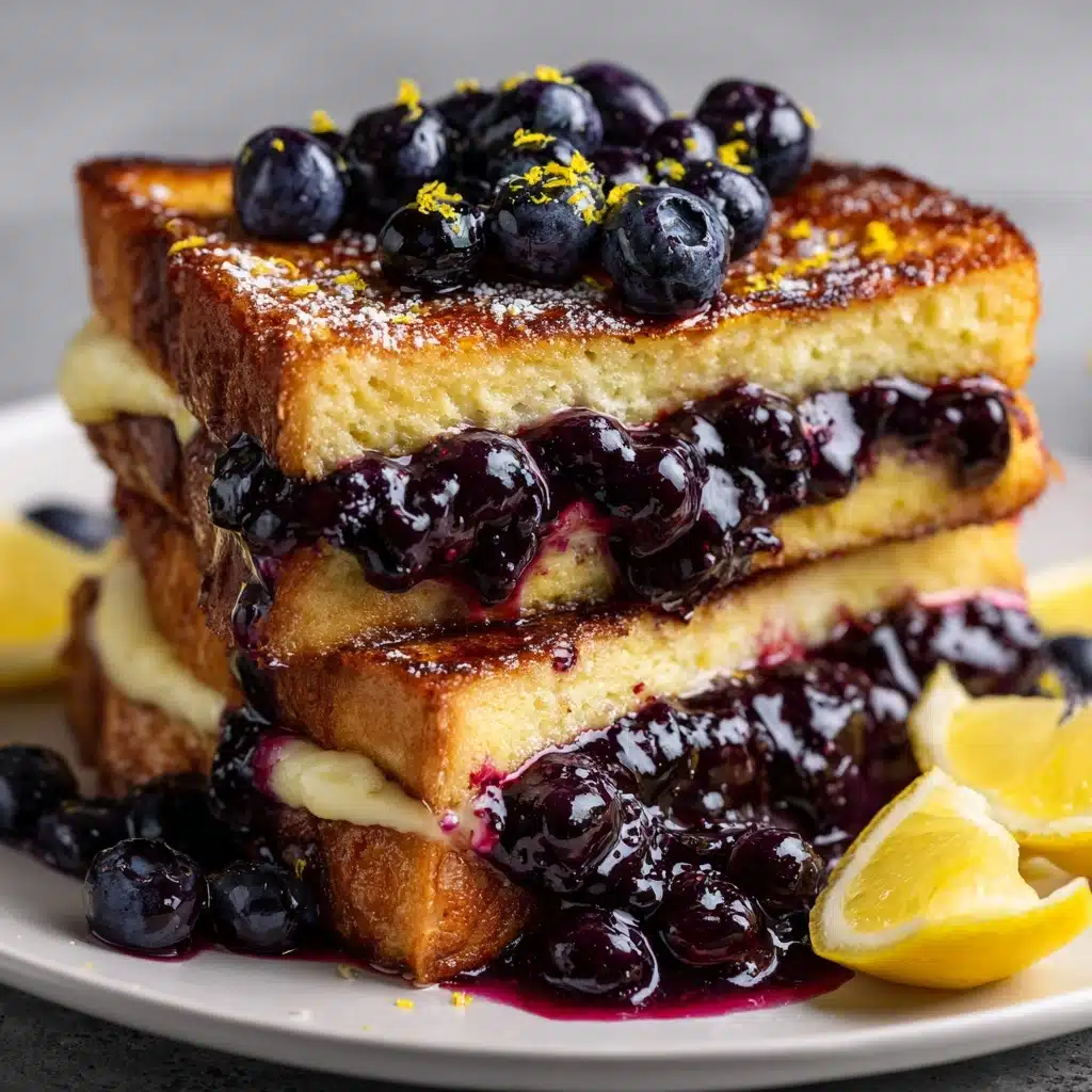 Blueberry Stuffed French Toast Recipe - Recipe Image