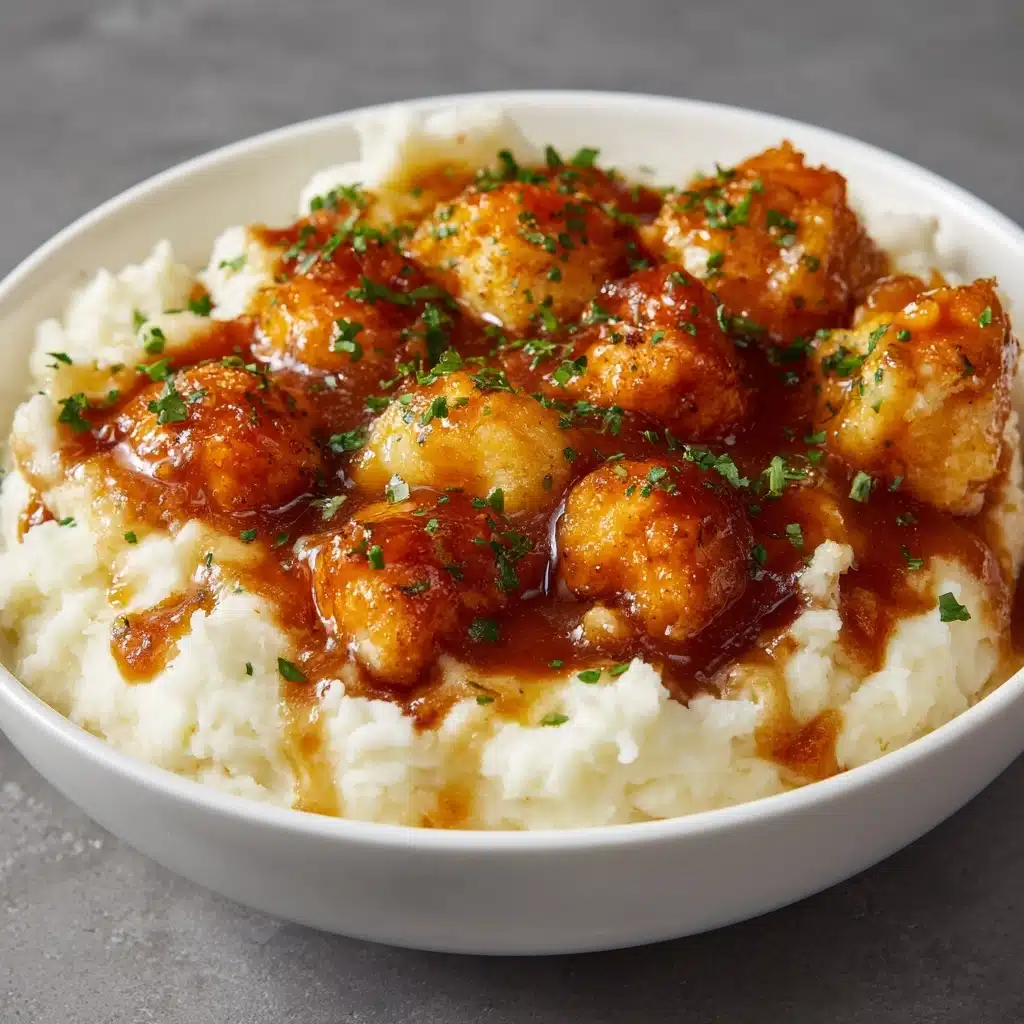 Chicken Mashed Potato Bowls Recipe - Recipe Image