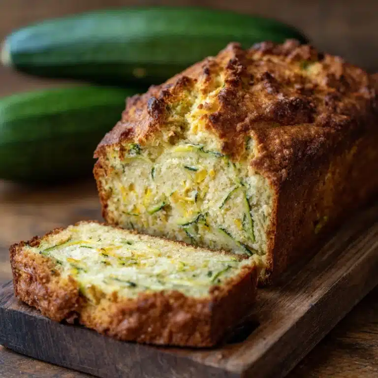 Savory Cheddar Zucchini Bread Recipe