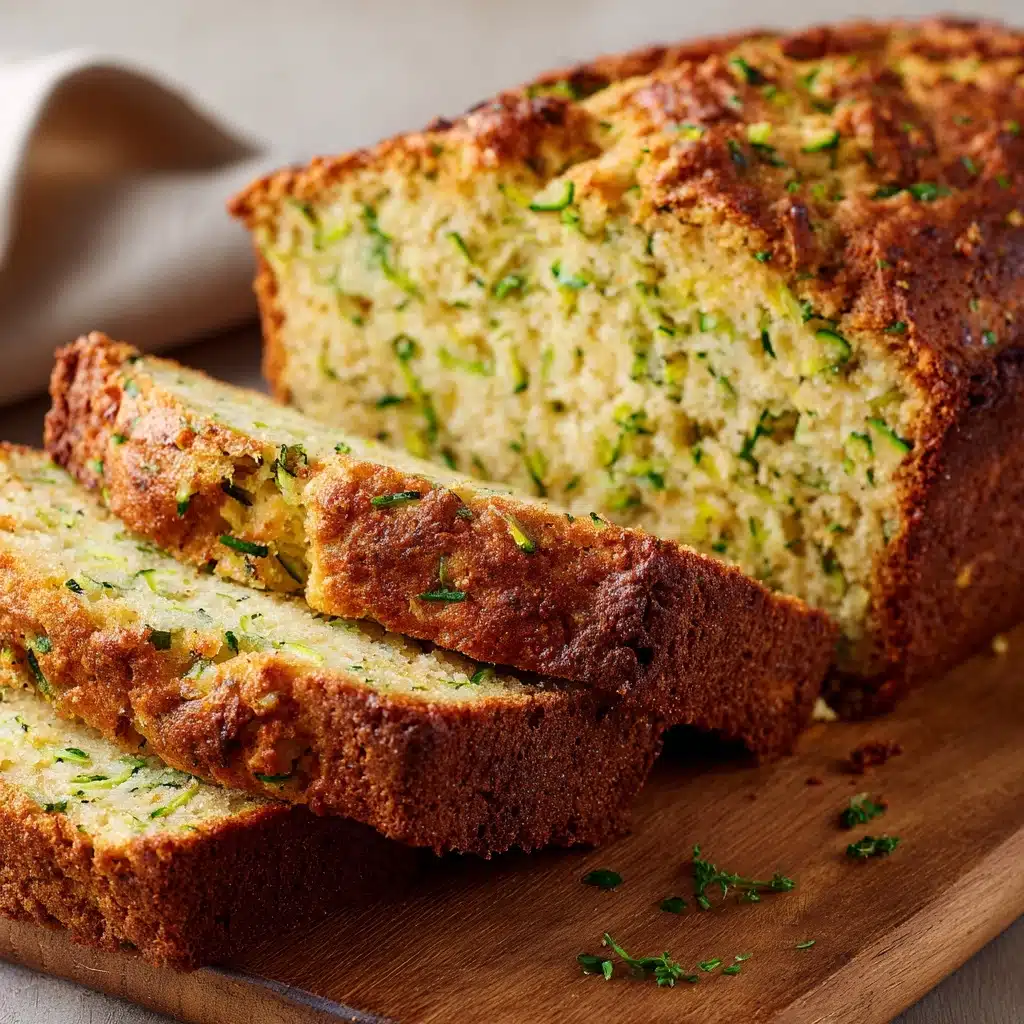 Savory Cheddar Zucchini Bread Recipe - Recipe Image