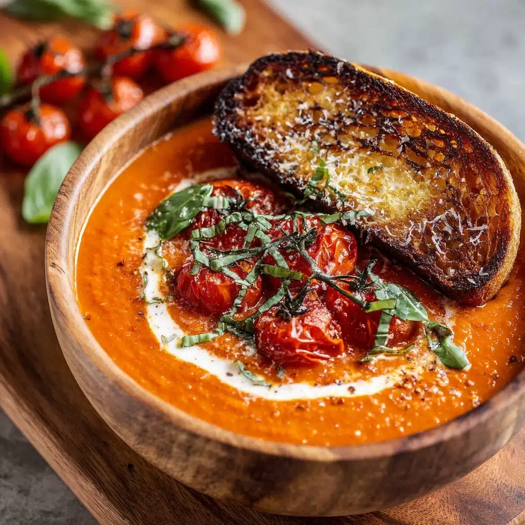 Easy Roasted Tomato Soup Recipe - Recipe Image