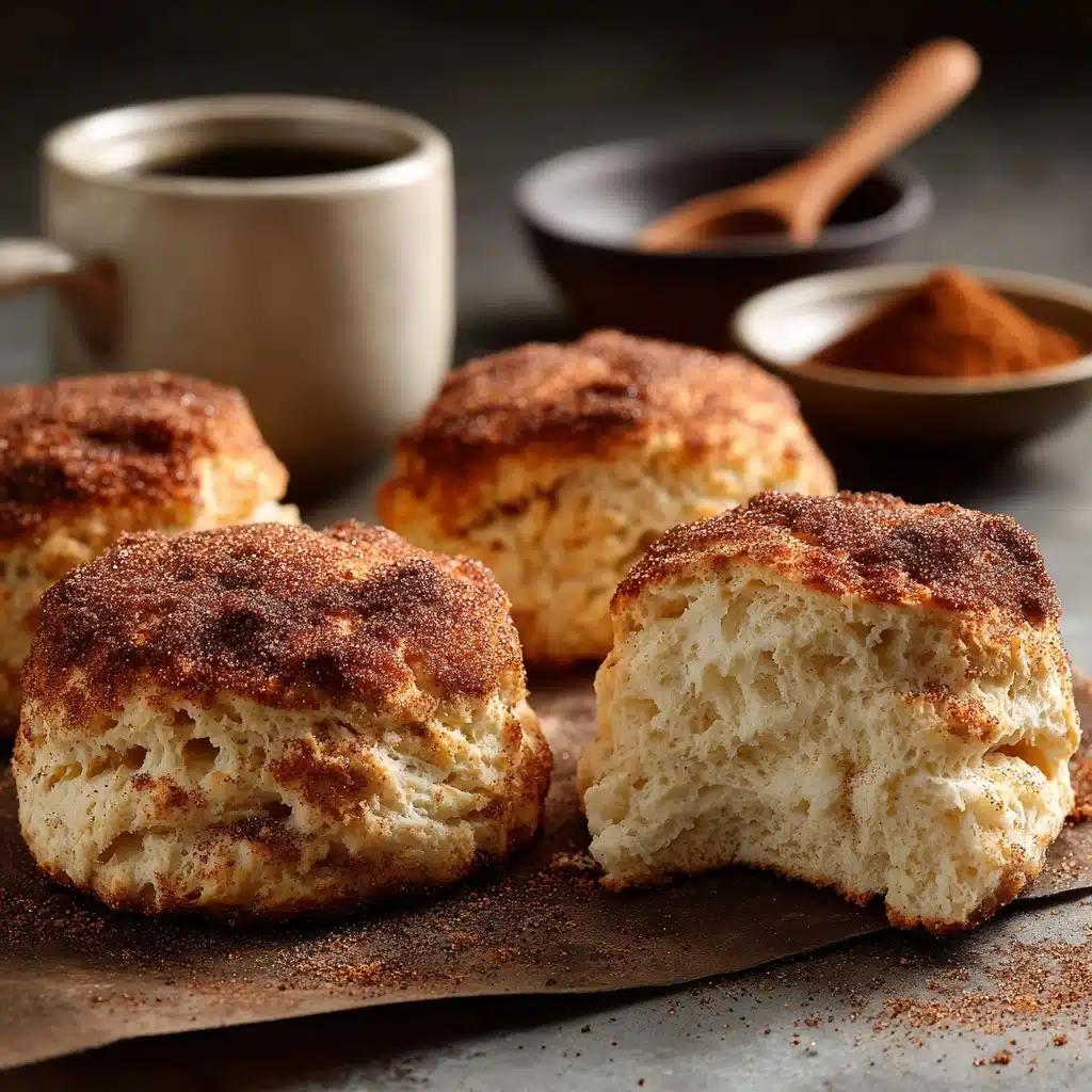 Cinnamon Sugar Butter Swim Biscuits Recipe - Recipe Image
