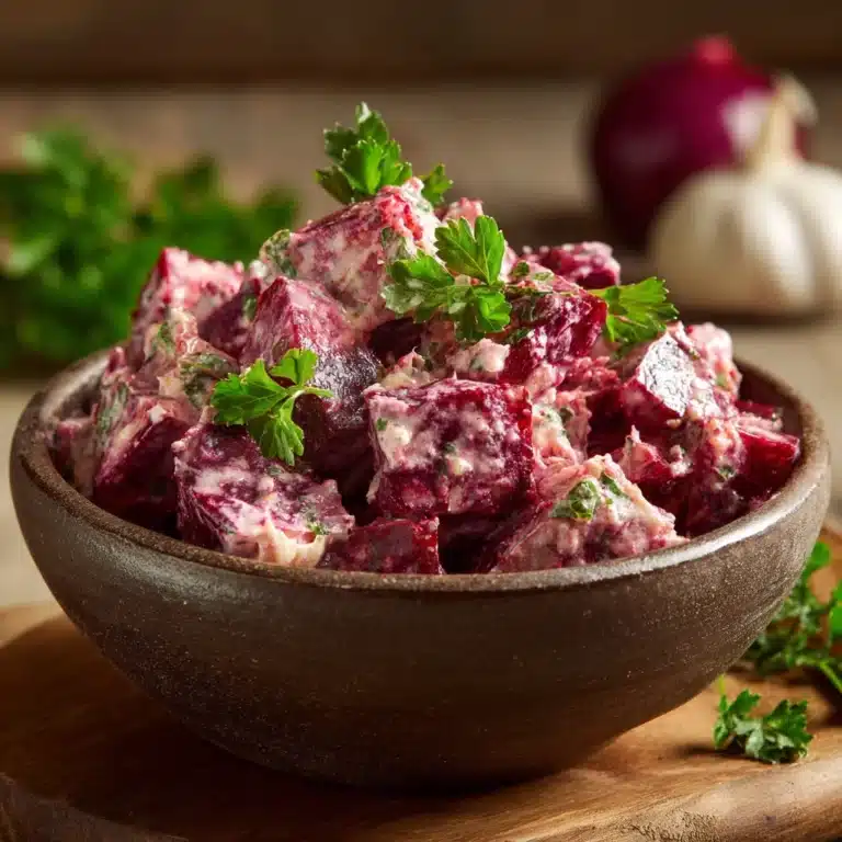 Creamy Beetroot Salad Recipe