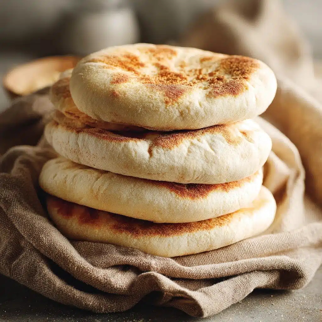 Homemade Pita Bread Recipe - Recipe Image