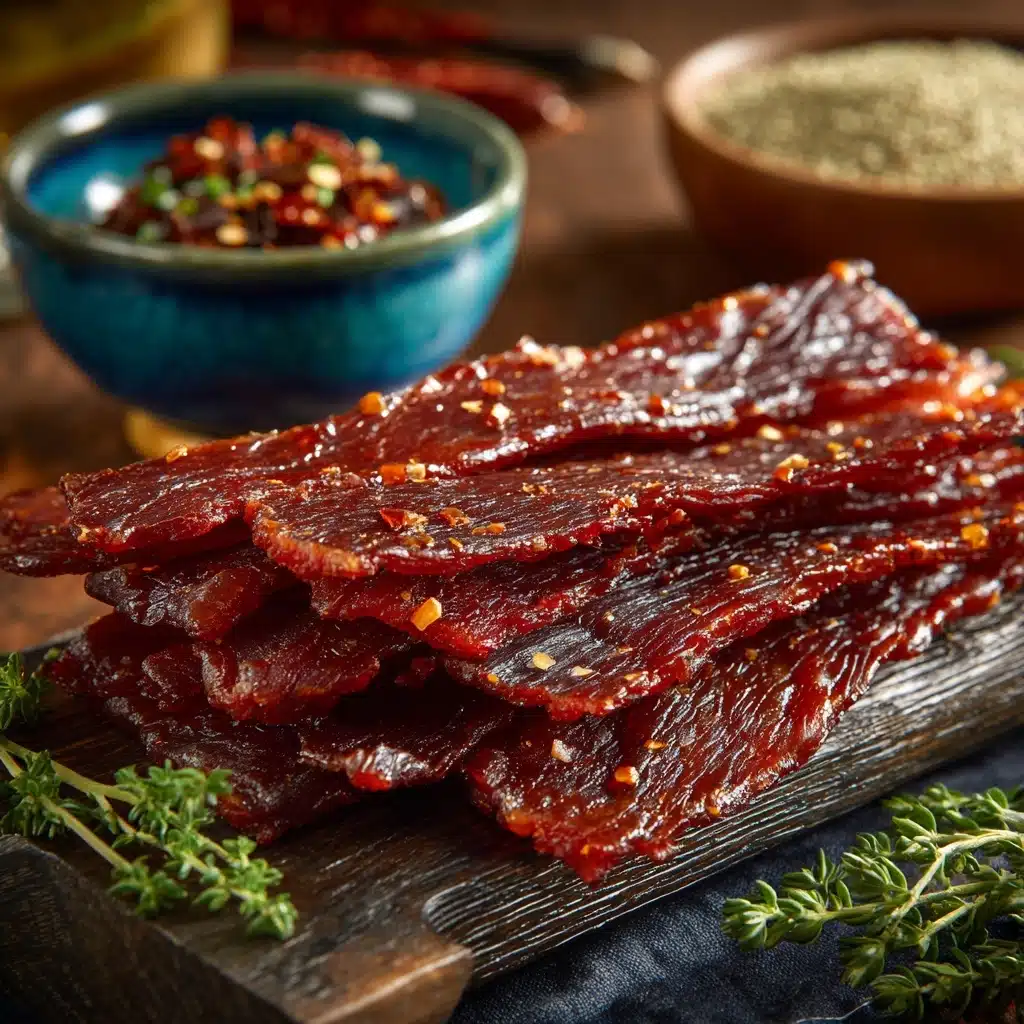 Air Fryer Beef Jerky Recipe - Recipe Image