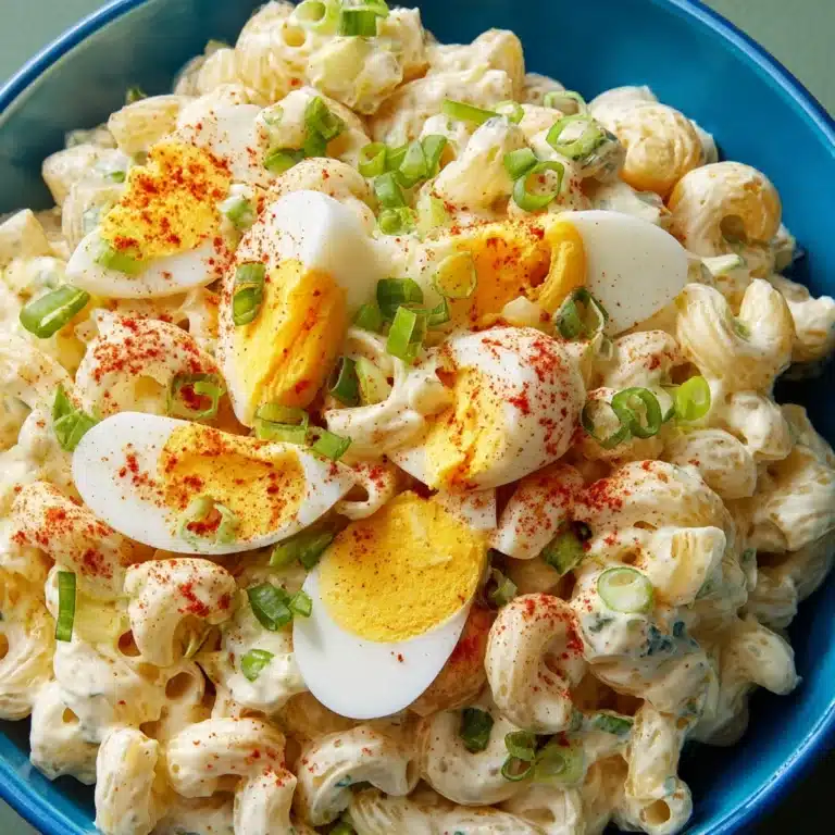 Deviled Egg Macaroni Salad Recipe