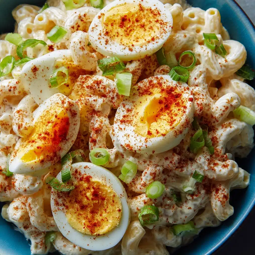 Deviled Egg Macaroni Salad Recipe - Recipe Image