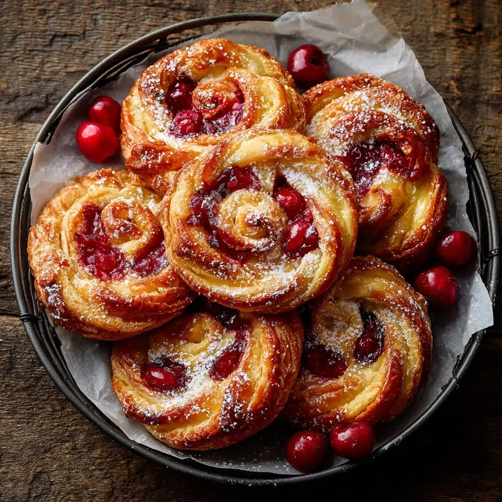 Easy Cherry Cheese Danish Recipe - Recipe Image