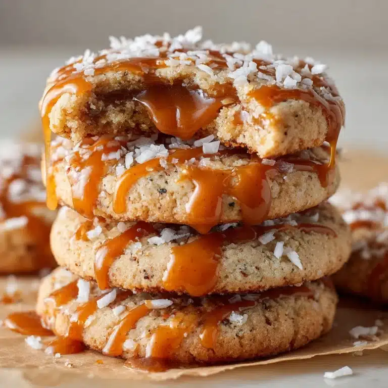 Salted Caramel Cheesecake Cookies Recipe