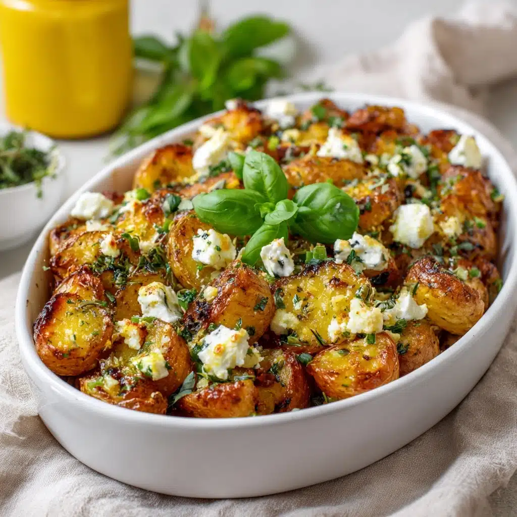 Baked Feta Potatoes Recipe - Recipe Image