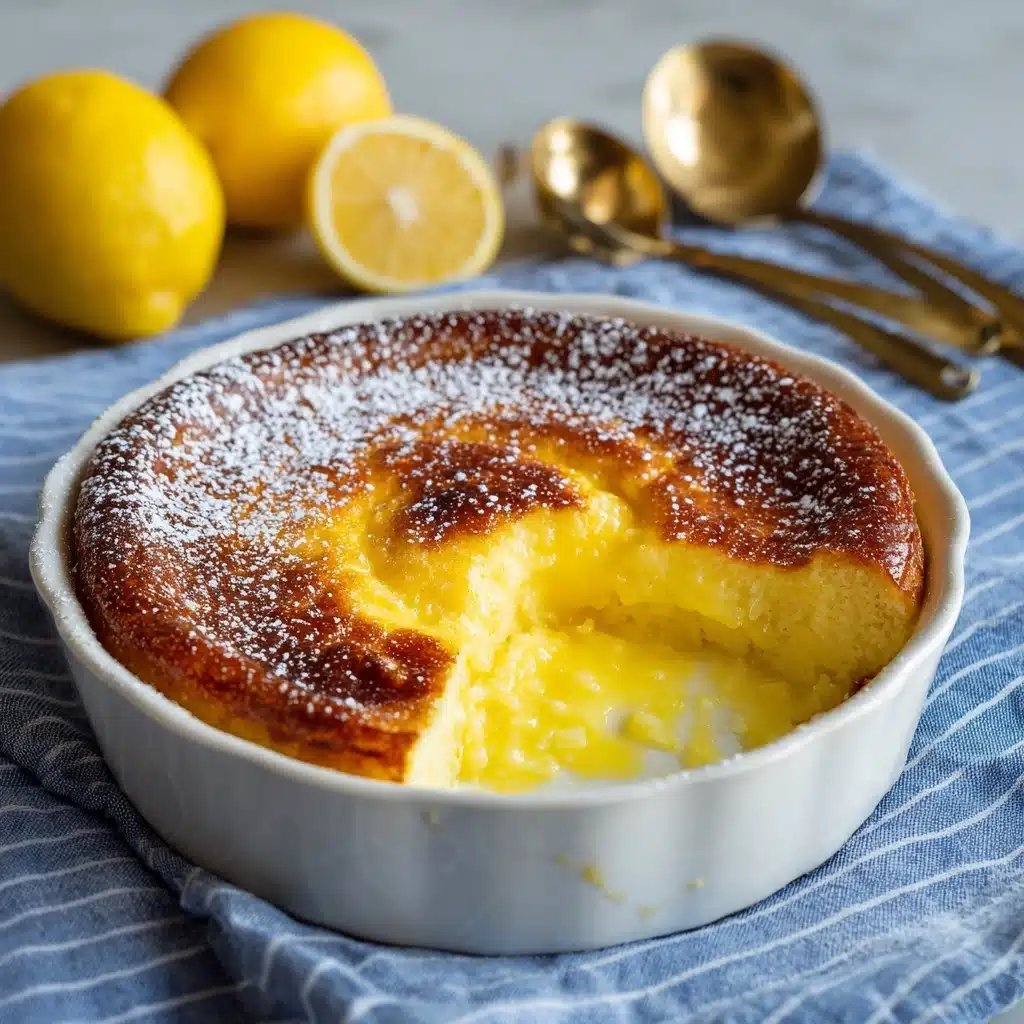 Magic Lemon Cobbler Recipe - Recipe Image