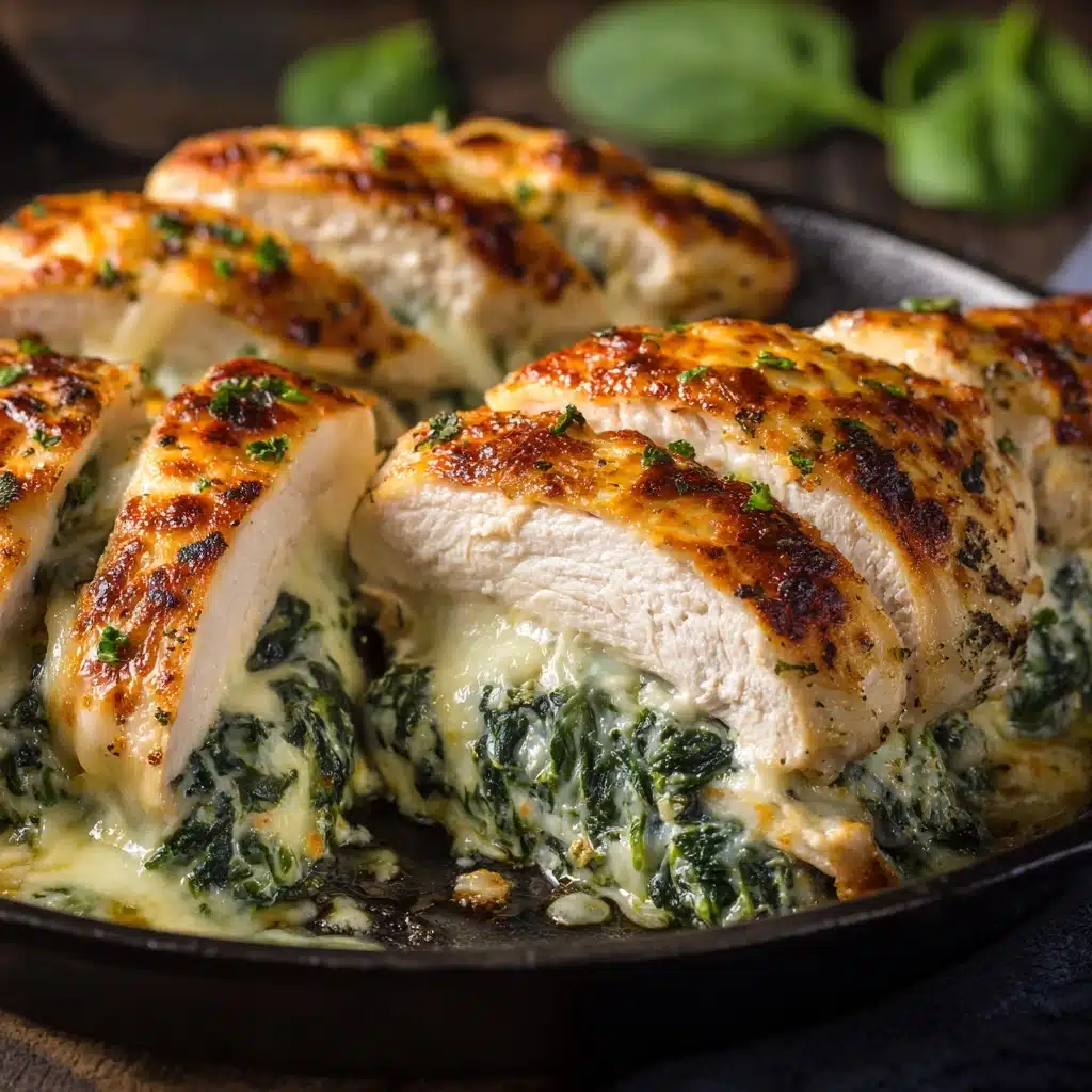 Spinach Stuffed Chicken Breast Recipe - Recipe Image