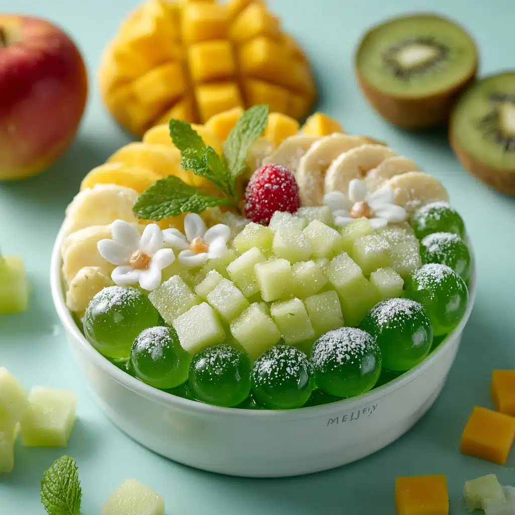 Leprechaun Fruit Salad Recipe - Recipe Image